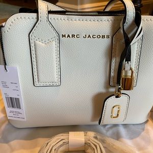 White Marc Jacobs The Editor Bag Small